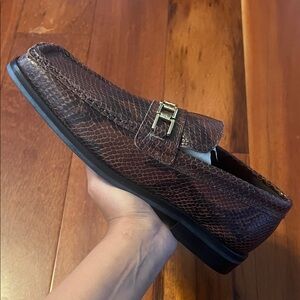 Men's ASOS Brown Loafer with Buckle